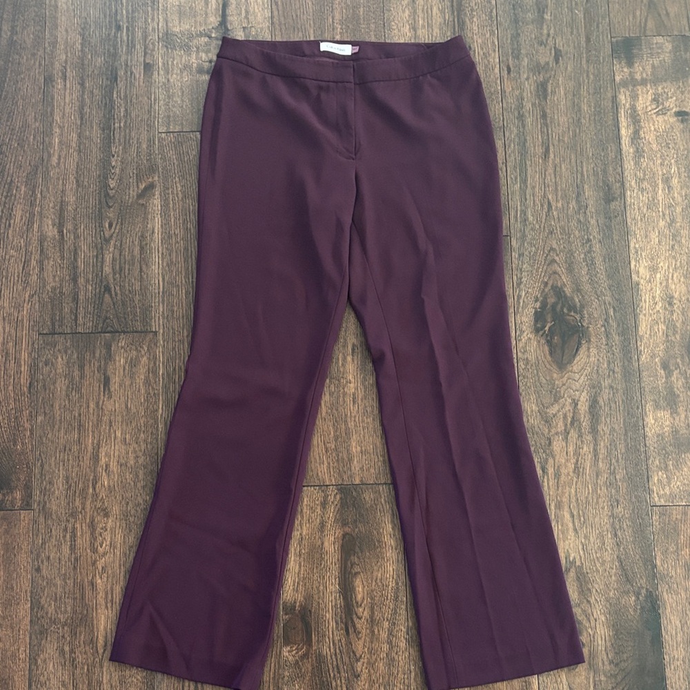 Calvin Klein Deep Purple Women's Trousers
